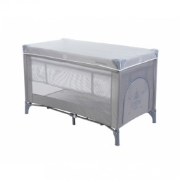 Kikka Boo Κουνουπιέρα Παρκοκρέβατου από Τούλι 41108040093 με Λάστιχο Λευκή 120x60εκ.